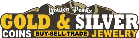 Golden Peaks Gold and Silver Logo